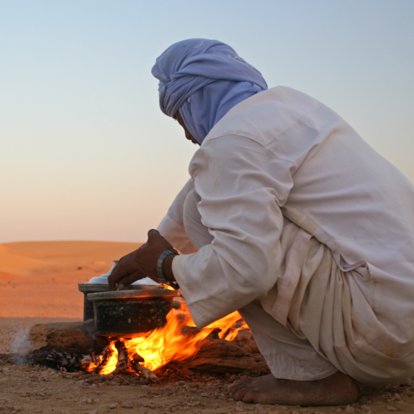Bedouin dinner with camel ride