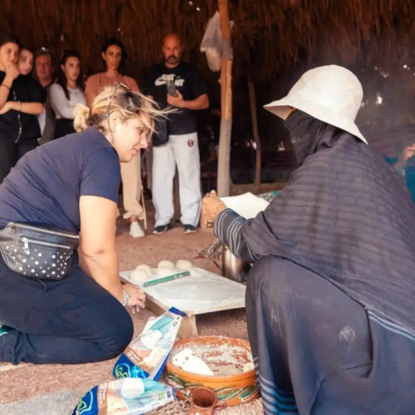 Bedouin dinner with camel ride