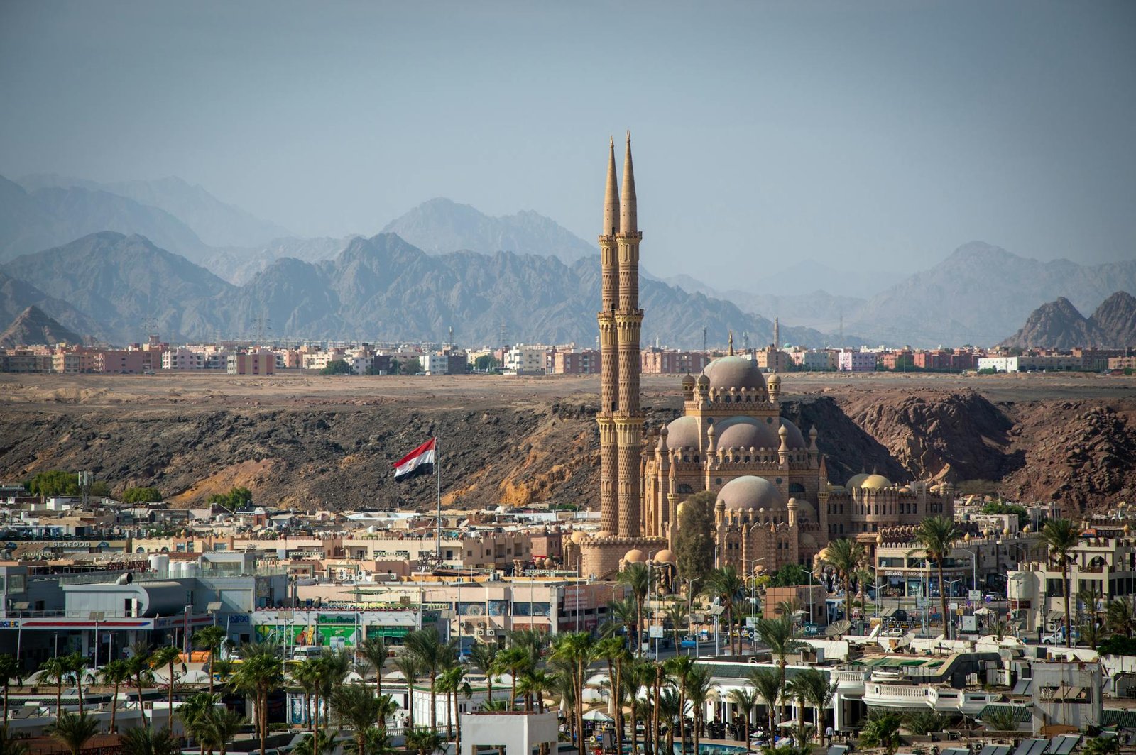 view of the sharm el maya bay in sharm el sheikh egypt